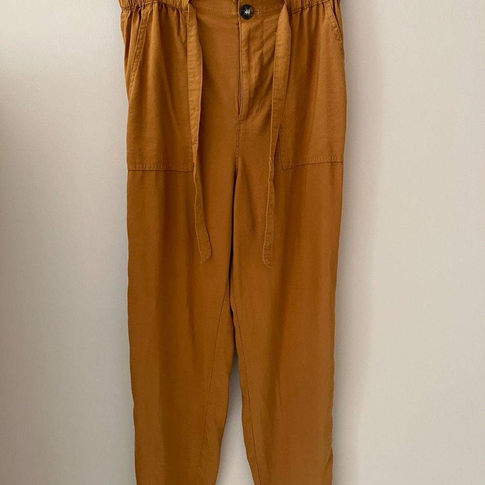 Madewell- Dunaway Paperbag Trouser Pants S - Picture 3 of 7